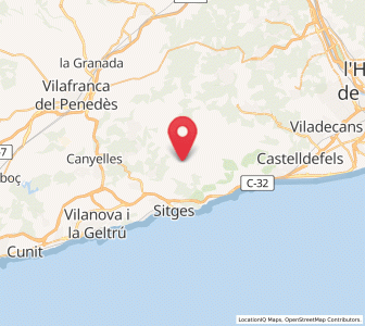 Map of Jafra, Catalonia
