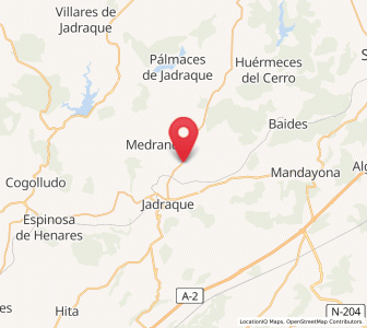 Map of Jirueque, Castille-La Mancha