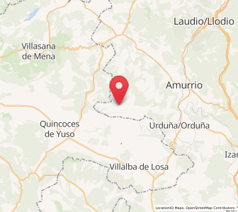 Map of Kobata, Basque Country