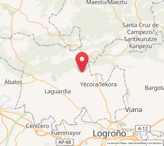 Map of Kripan, Basque Country