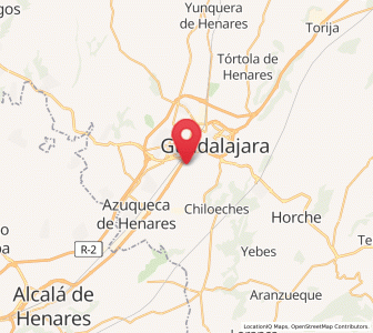 Map of La Aceña, Castille-La Mancha