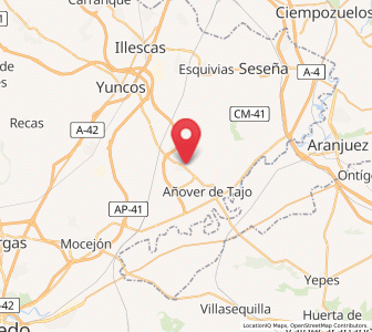 Map of La Alameda de la Sagra, Castille-La Mancha
