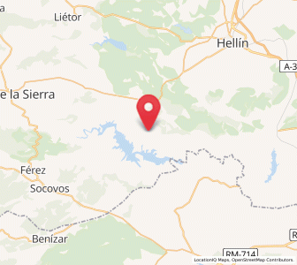 Map of La Alcantarilla, Castille-La Mancha