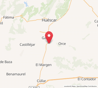 Map of La Alquería, Andalusia