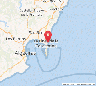 Map of La Atunara, Andalusia