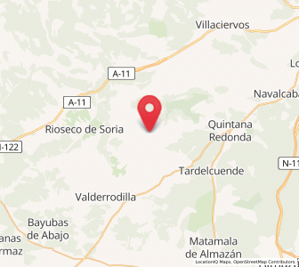 Map of La Barbolla, Castille and León