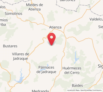 Map of La Bodera, Castille-La Mancha