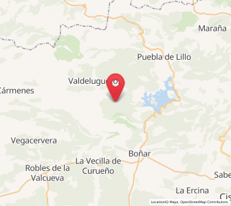 Map of La Braña, Castille and León