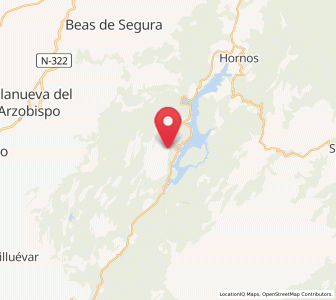 Map of La Cabañuela, Andalusia
