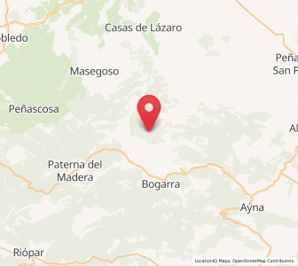 Map of La Canaleja, Castille-La Mancha