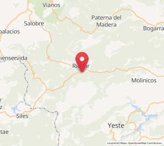 Map of La Casa de la Noguera, Castille-La Mancha