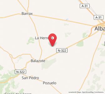 Map of La Choza, Castille-La Mancha