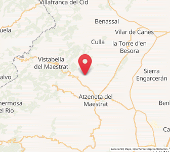 Map of La Cormana, Valencia