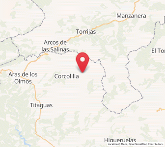 Map of La Cuevarruz, Valencia
