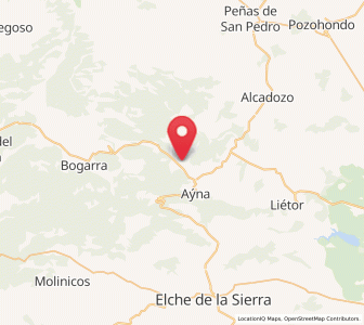 Map of La Dehesa, Castille-La Mancha