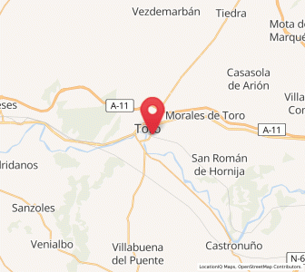 Map of La Estación, Castille and León