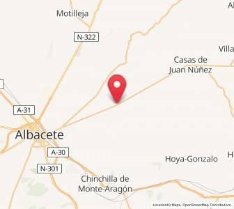 Map of La Felipa, Castille-La Mancha