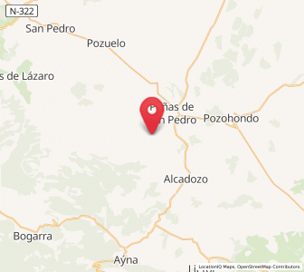 Map of La Fuensanta, Castille-La Mancha