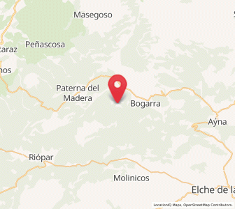 Map of La Fuente del Arenal, Castille-La Mancha