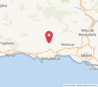 Map of La Gelibra, Andalusia