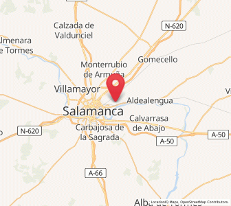 Map of La Granja, Castille and León