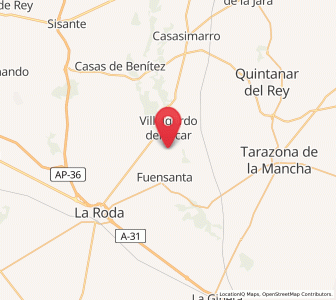 Map of La Heredad, Castille-La Mancha