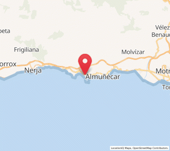 Map of La Herradura, Andalusia