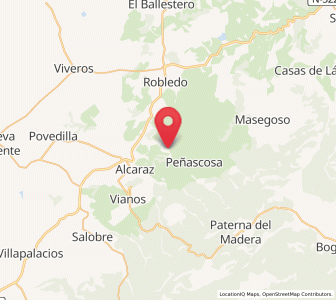 Map of La Hoz, Castille-La Mancha
