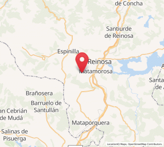 Map of La Izara, Cantabria