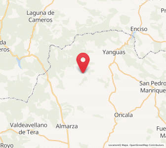 Map of La Laguna, Castille and León