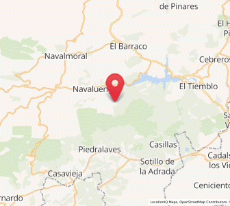 Map of La Lobera, Castille and León