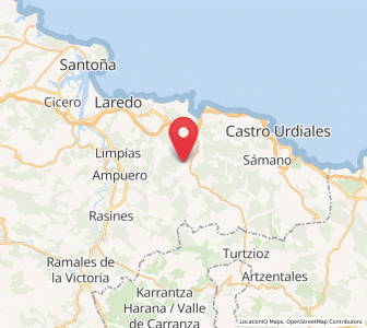 Map of La Magdalena, Cantabria