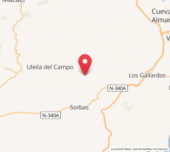 Map of La Mela, Andalusia
