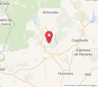 Map of La Mierla, Castille-La Mancha