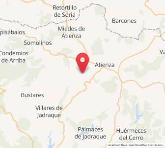 Map of La Miñosa, Castille-La Mancha