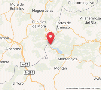 Map of La Monzona, Valencia