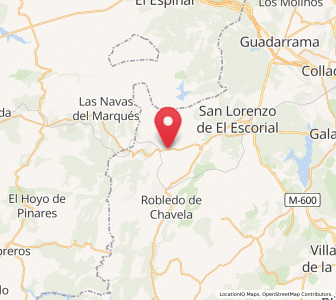 Map of La Paradilla, Madrid