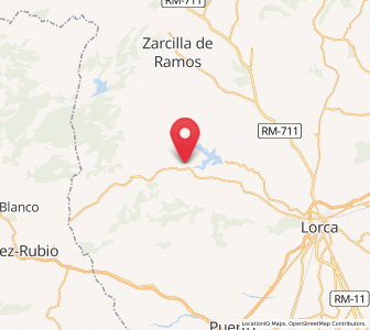 Map of La Parroquia, Murcia