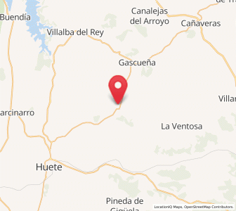 Map of La Peraleja, Castille-La Mancha