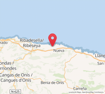 Map of La Pesa, Asturias