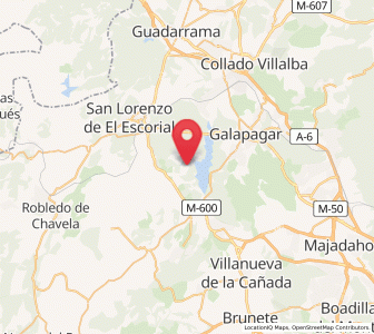 Map of La Pizarrera, Madrid