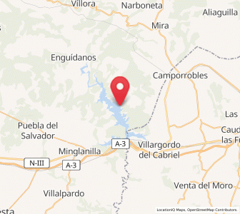 Map of La Pradera, Castille-La Mancha