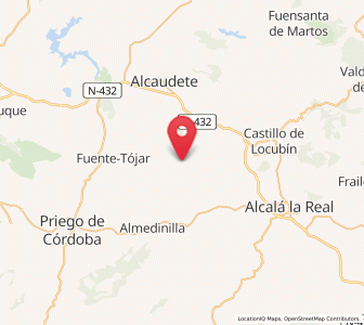 Map of La Rábita, Andalusia