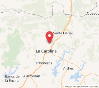 Map of La Rosa, Andalusia
