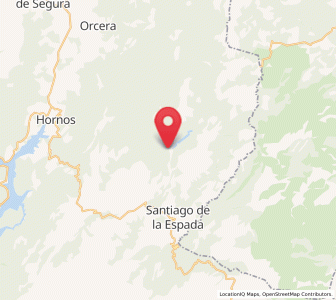 Map of La Toba, Andalusia