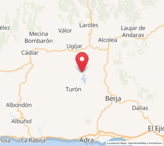 Map of La Vega, Andalusia