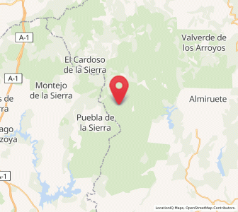 Map of La Vihuela, Castille-La Mancha