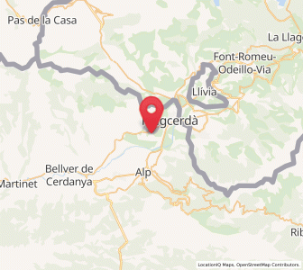 Map of La Zona Residencial del Golf, Catalonia