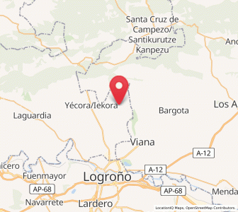 Map of Labraza, Basque Country