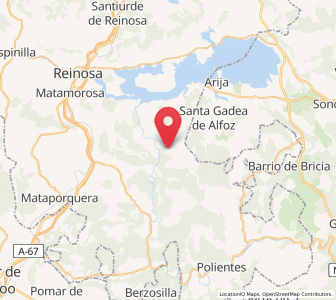 Map of Laguillos, Cantabria